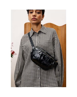 FRNCH Satie lakleren bumbag tas