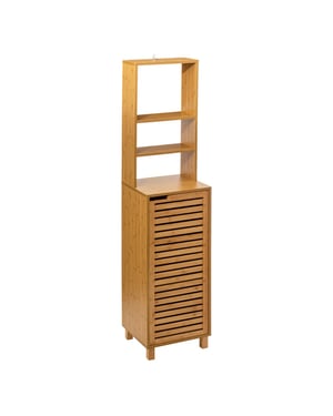 5Five Hoge badkamerkast sicela bamboelook 33x38x168 cm -
