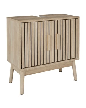 Home Deco Factory Wastafelonderkast klaus met uitsparing 30x60x70 cm wastafelmeubel