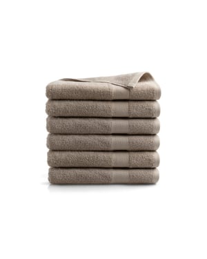 DoubleDry Hotel badhanddoeken 70 x 140 cm set van 6 100% zacht katoen 500