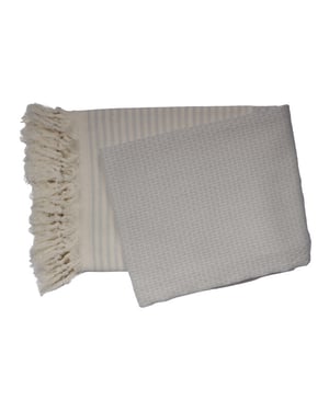 Phlox Hamamdoek 100 x 200 cm, saunadoek, strandhanddoek, yogadoek en spa-doek,