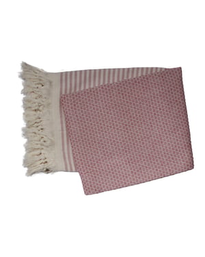 Phlox Hamamdoek 100 x 200 cm, saunadoek, strandhanddoek, yogadoek en spa-doek,