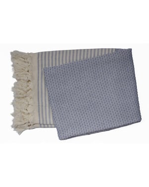 Phlox Hamamdoek 100 x 200 cm, saunadoek, strandhanddoek, yogadoek en spa-doek,
