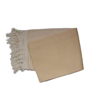 Phlox Hamamdoek 100 x 200 cm, saunadoek, strandhanddoek, yogadoek en spa-doek,