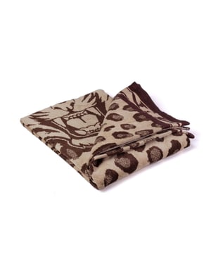 Phlox Strandlaken 100% katoen 1 zijde velour 90x160 tiger