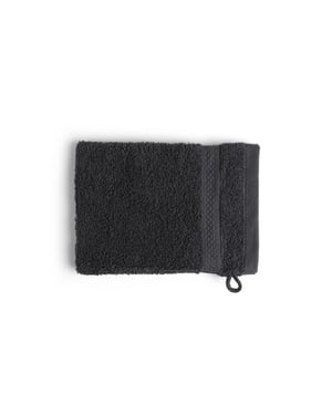 DoubleDry Washandjes hotel collectie 6 stuks 16x21 antraciet