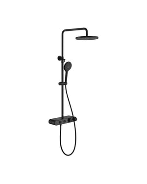 Luzzo ® dirillo regendouche thermostaat met planchet mat