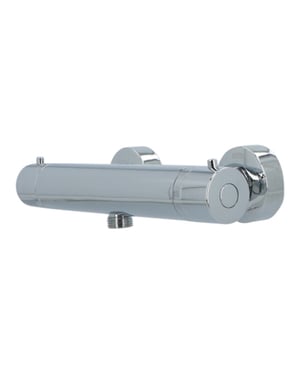 Luzzo ® douche thermostaatkraan rond chroom