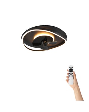 Cool Breeze Plafondventilator sofia met verlichting Ø50cm 3 snelheden afstandsbediening -