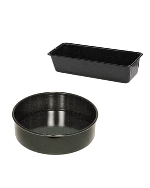 Riess Combi set taartvorm 24cm + cakeblik 25cm