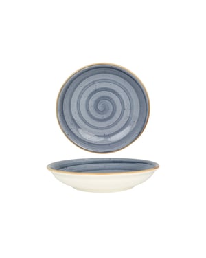 Bonna Serveerschaal aura dusk porselein 20 cm (500cc) set van 2