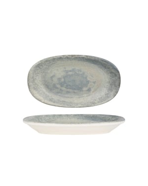 Bonna Serveerschaal omnia porselein 19x11 cm set van 2