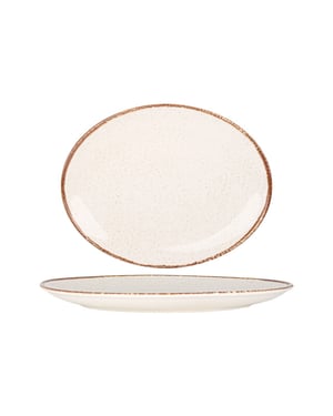 Rinart Serveerschaal brunilda porselein 36 cm set van 2