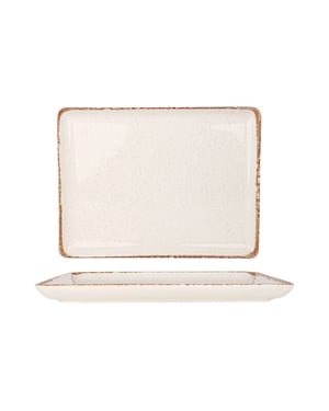 Rinart Serveerschaal brunilda porselein 30x22 cm set van 2