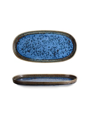 Rinart Serveerschaal pavona porselein 30 cm set van 2