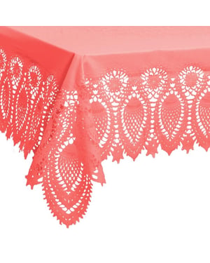 Unique Living tafelkleed amira sugar pink -137x180cm