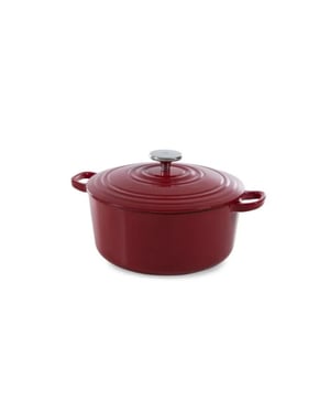 BK Cookware Bk bourgogne braadpan chili red 28 cm gietijzer