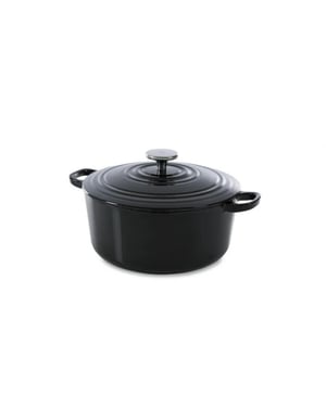 BK Cookware Bk bourgogne braadpan jet black 24 cm gietijzer
