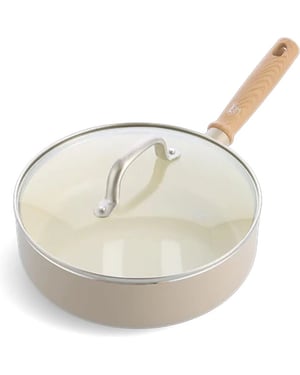 Greenchef Nordics crème hapjespan met deksel 24 cm