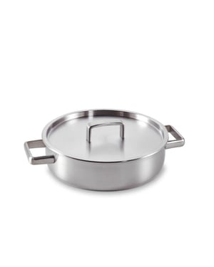 Habonne King hapjespan/braadpan 24 cm rvs