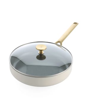 BK Cookware Bk sublime hapjespan keramische antiaanbaklaag crème 28 cm