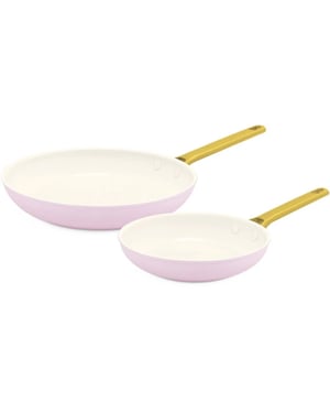 Greenpan Padova blush pink 2-delige pannenset 20cm + 26cm