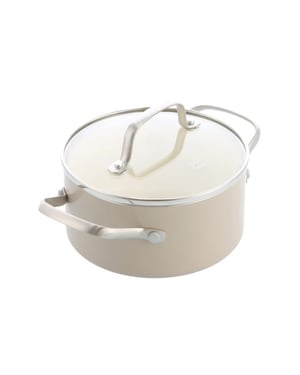 Greenchef Nordics antiaanbak kookpan crème 16 cm