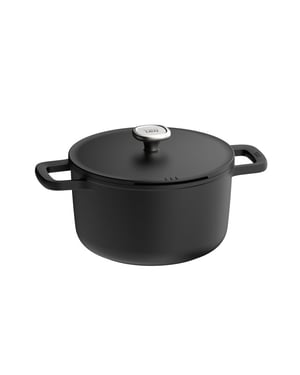 BergHOFF Leo recycled kookpan met deksel phantom -24cm 5.6l