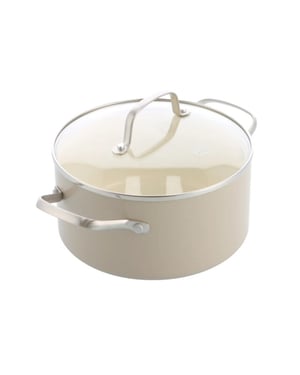Greenchef Nordics antiaanbak kookpan crème 20 cm
