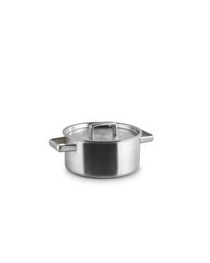 Habonne King kookpan 20 cm rvs met deksel