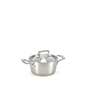 Habonne Queen kookpan 16 cm rvs met deksel