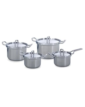 BK Cookware Bk pannenset q-linair master rvs 4 delig