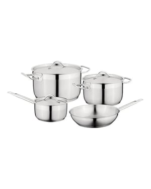 BergHOFF Pannenset 7-delig rvs | essentials