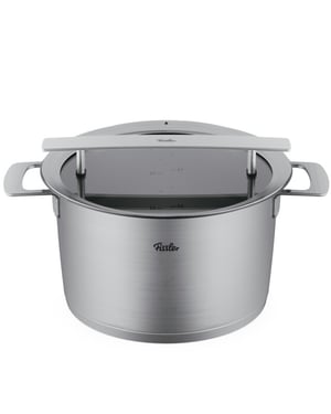 Fissler Phi collection soeppan met downdraft glasdeksel 24cm