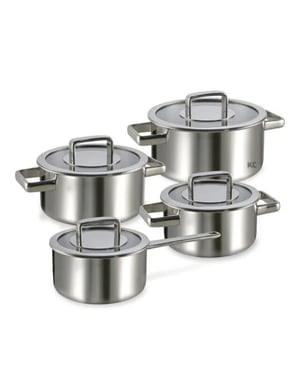 Habonne Royal tri-ply kookpannenset 4 delig rvs