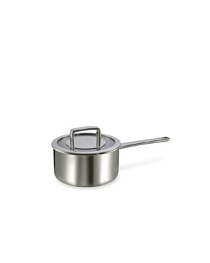 Habonne Royal steelpan 16 cm met glazen deksel