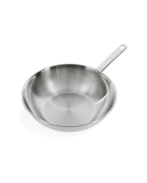 BK Cookware Bk bright rvs wokpan 28cm