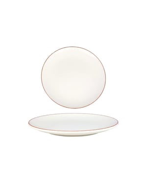 Bonna Dessertbord retro porselein 17 cm set van 6
