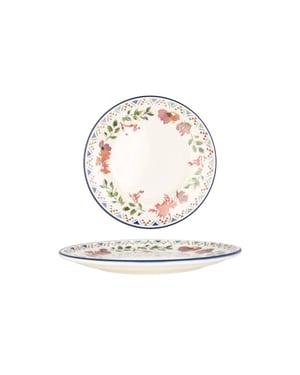 Bonna Dessertbord spring porselein 23 cm set van 6