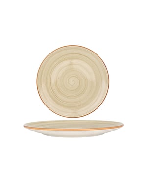 Bonna Dinerbord aura terrain porselein 27 cm set van 6