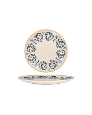 Bonna Dinerbord viento porselein 25 cm set van 6