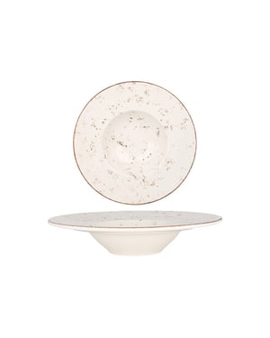 Bonna Pastabord grain porselein 28 cm (400cc) set van 2