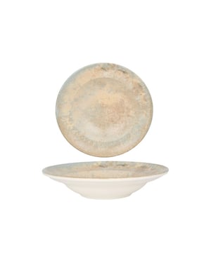 Bonna Pastabord luz porselein 24 cm (400cc) set van 2