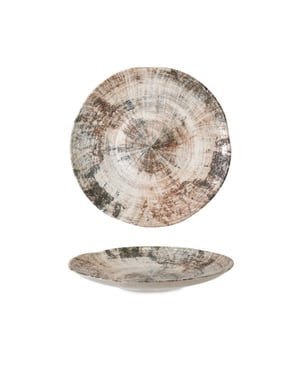 Rinart Dessertbord shira porselein 23 cm set van 6