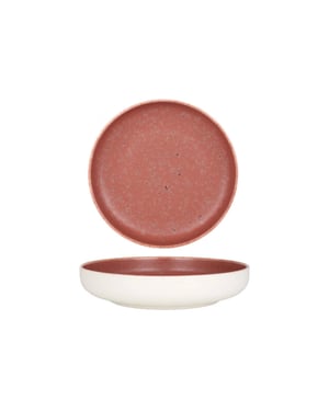 Rinart Diepbord rosa porselein 20 cm (900cc) set van 6