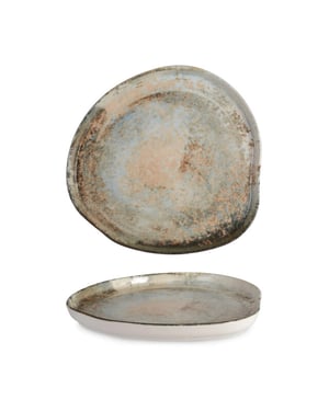 Rinart Dinerbord obvara porselein 26 cm set van 6