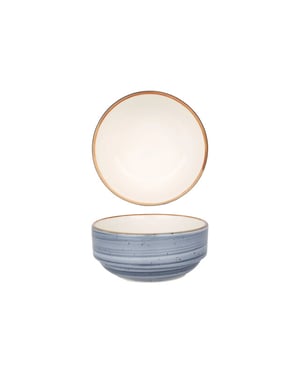 Bonna Kommetje aura dusk porselein 12 cm (350cc) set van 6