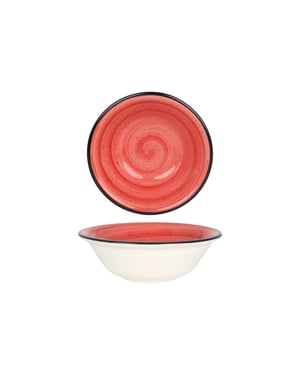 Bonna Kommetje aura passion porselein 16 cm (400 cc) set van 6