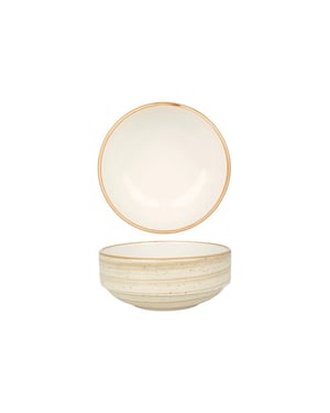 Bonna Kommetje aura terrain porselein 14 cm (500cc) set van 6