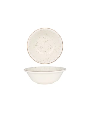 Bonna Kommetje grain porselein 16 cm (400cc) set van 6